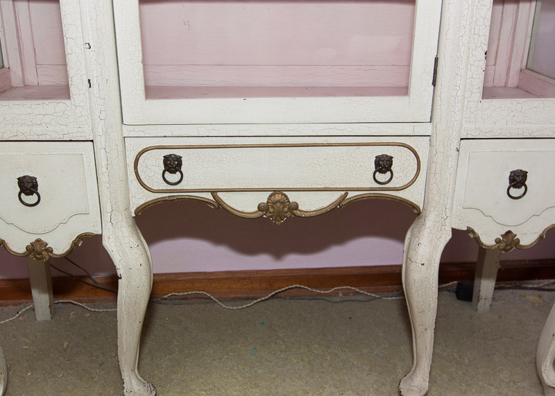 Victorian Style China Cabinet