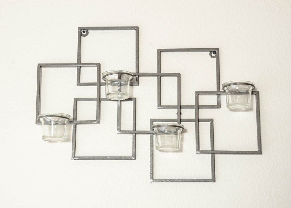 Modern Style Wall Mount Candleholder