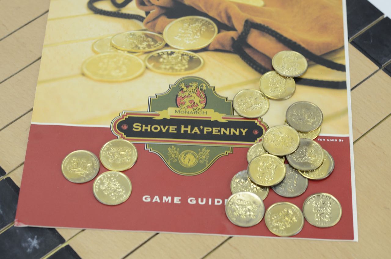 Monarch Shove Ha'Penny Board Game