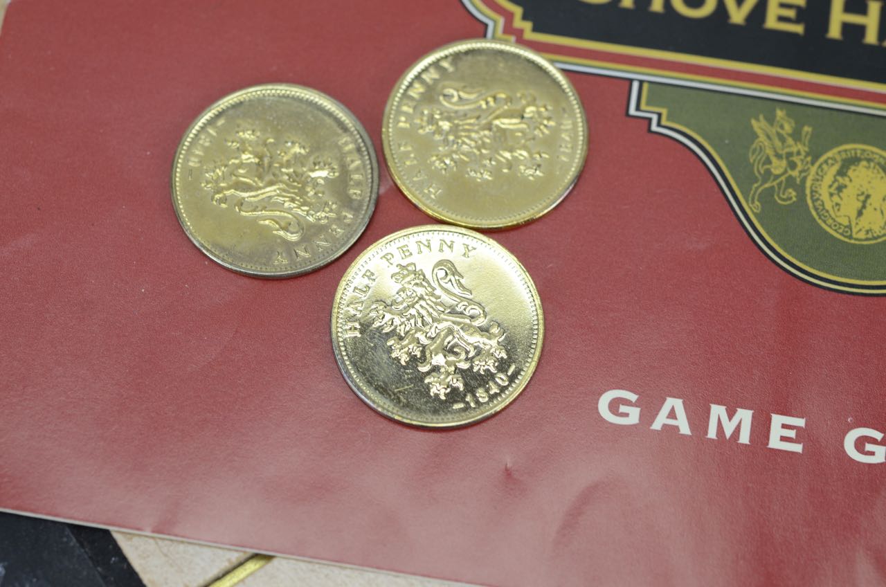 Monarch Shove Ha'Penny Board Game