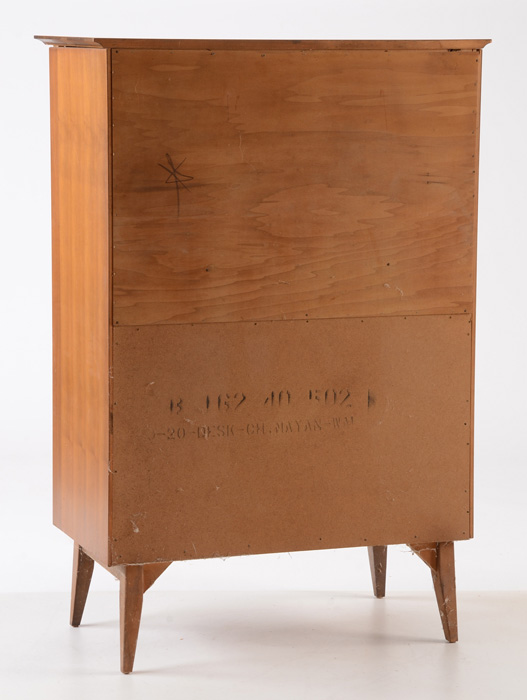 Bassett Mid Century Modern "Mayan" Pull-down Desk with Drawers