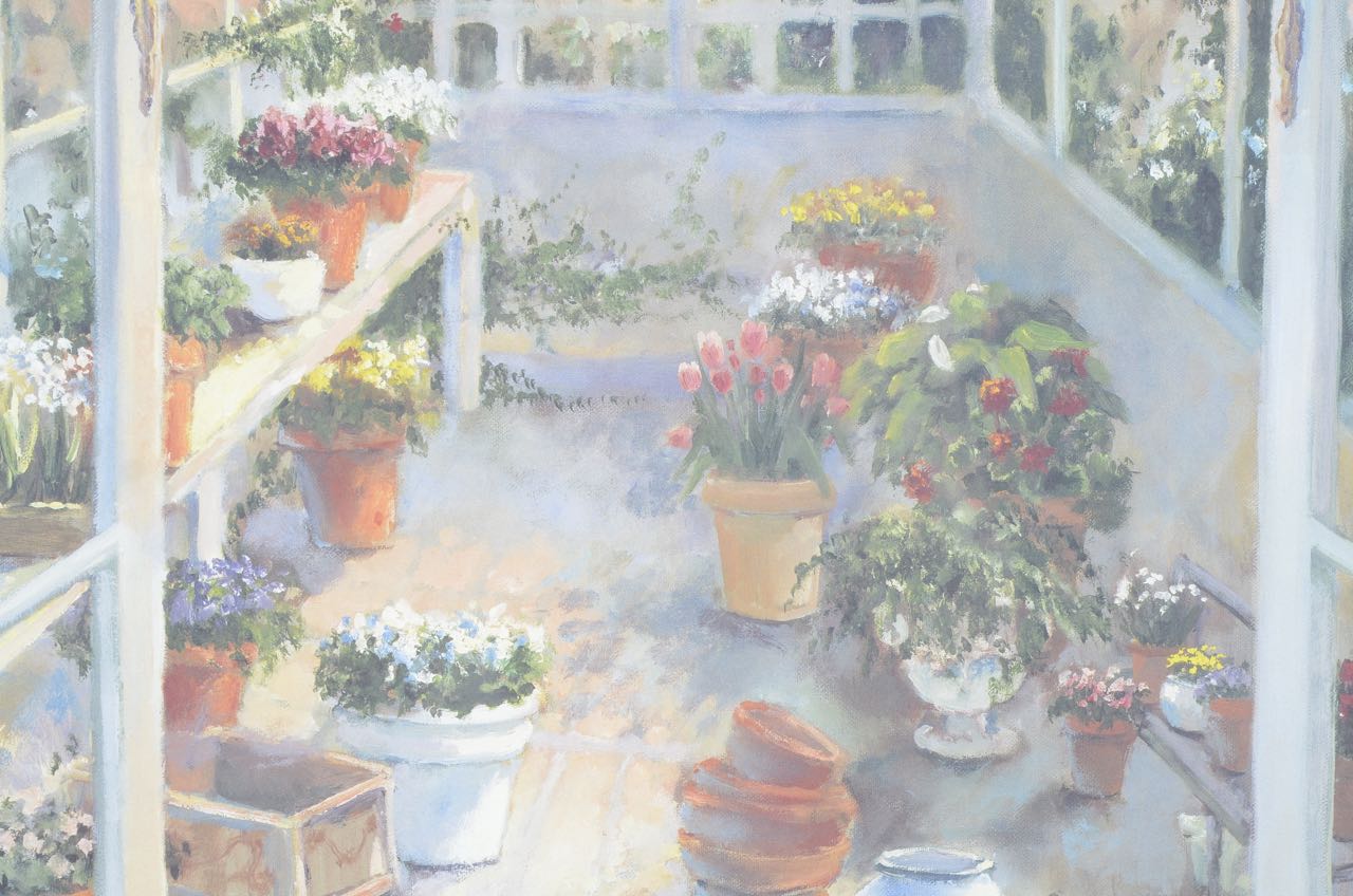 Framed and Numbered Susan Mink Colclough "Eventide" Lithograph