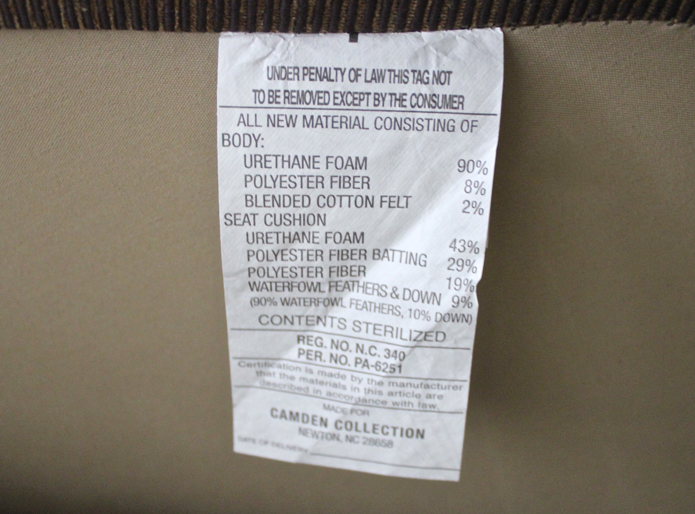 Arhaus Sectional Sofa