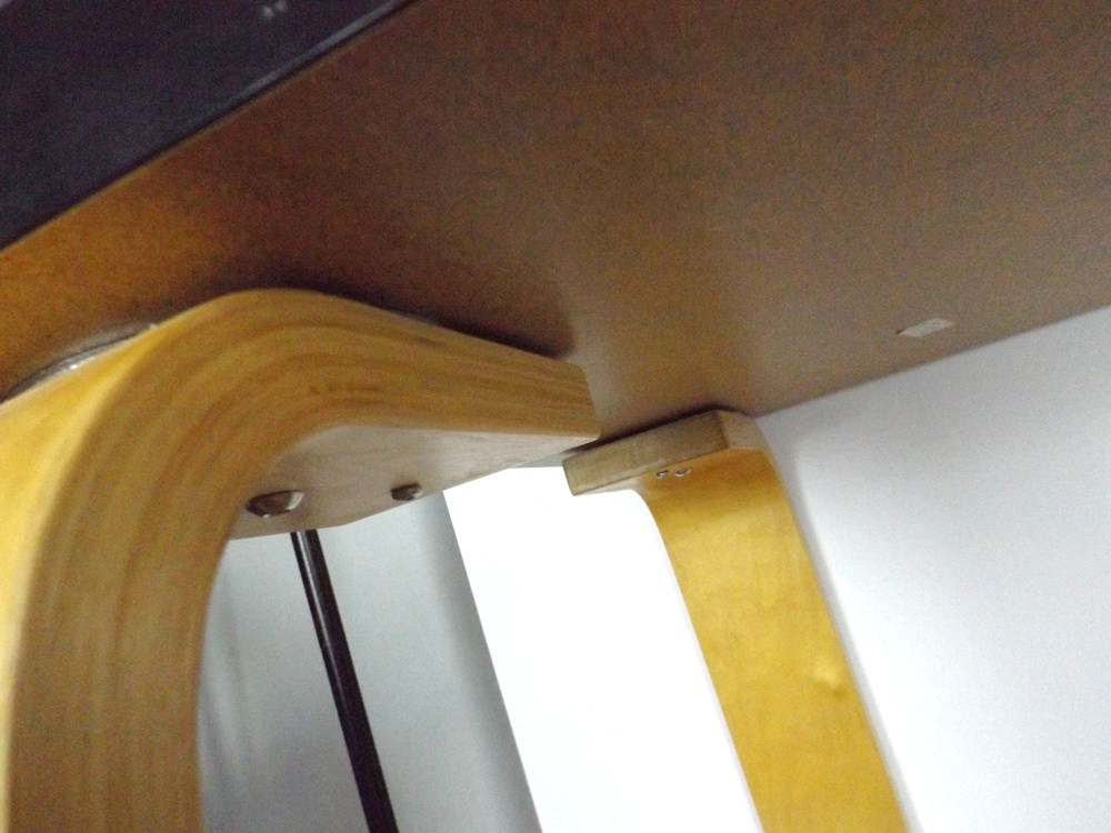 Ikea "Vika Amon" Birch and Laminate Table Desk