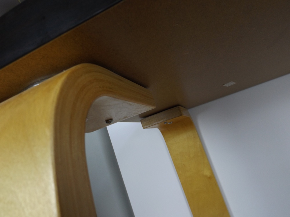 Ikea "Vika Amon" Birch and Laminate Table Desk