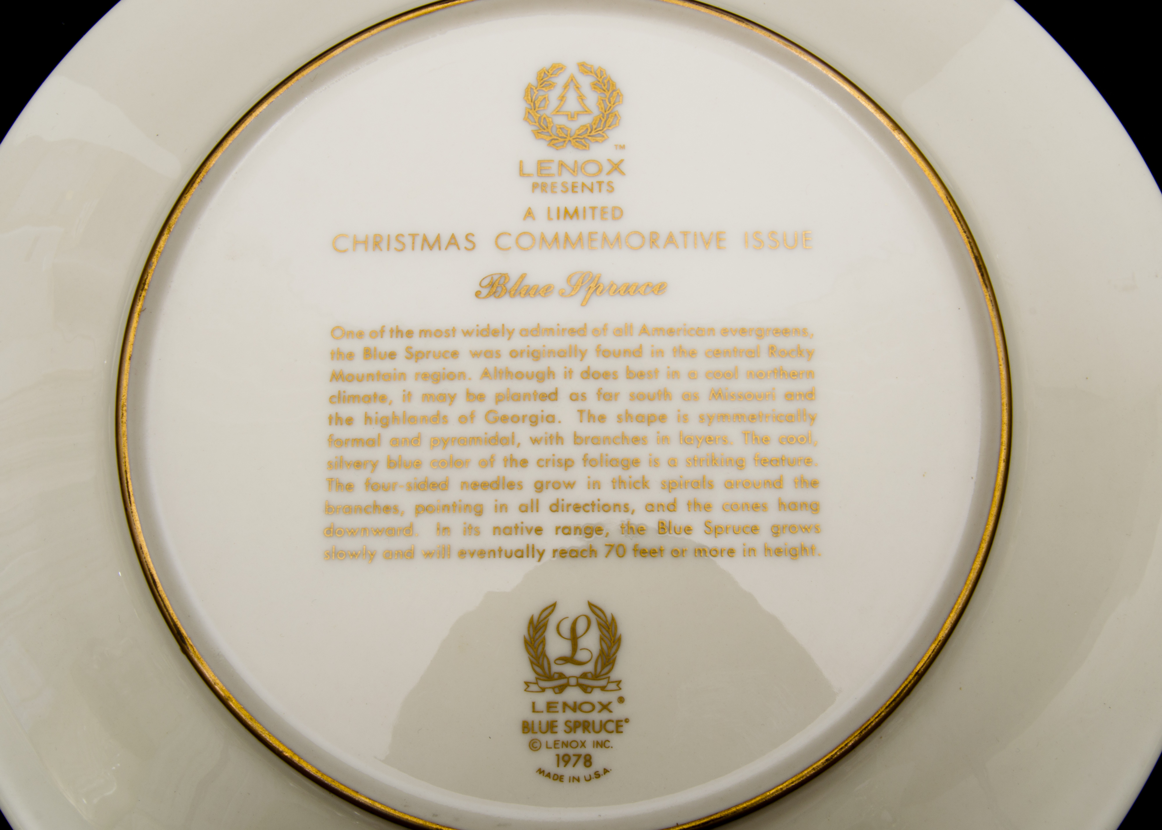 Occasional Serving Platters Including Lenox Christmas Plate