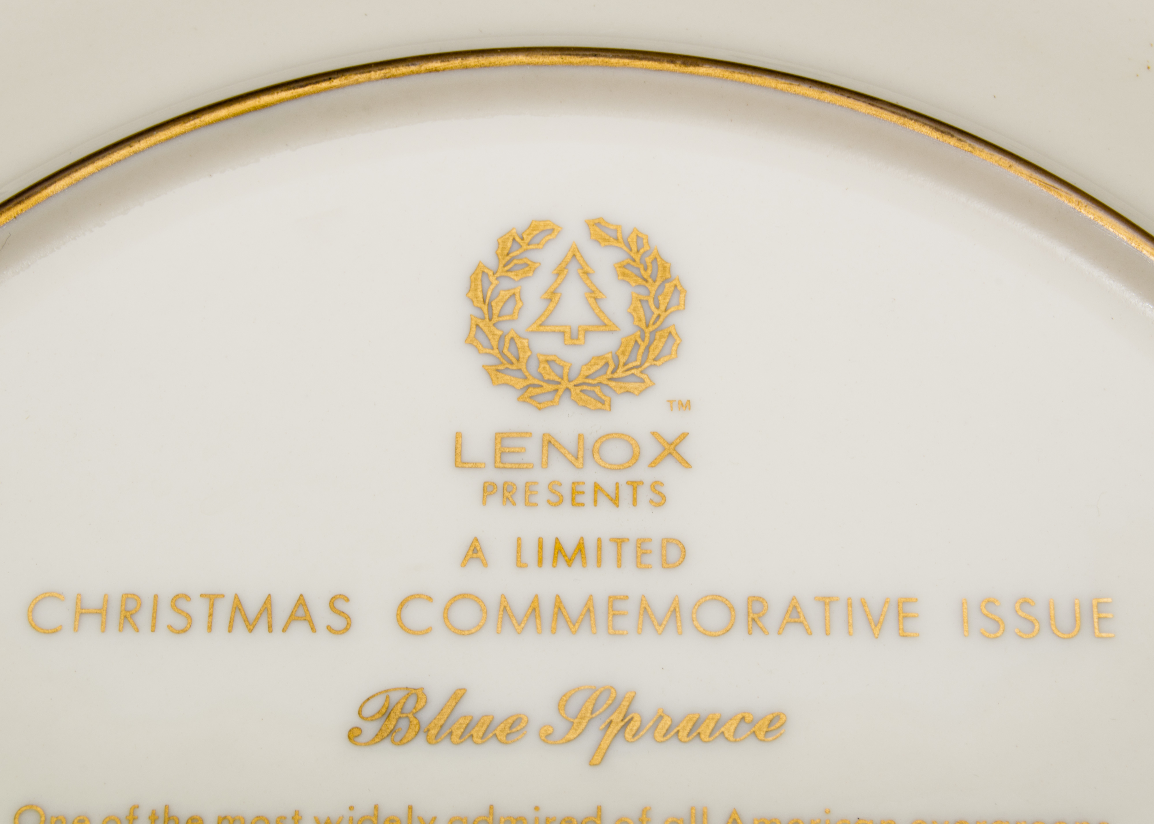 Occasional Serving Platters Including Lenox Christmas Plate