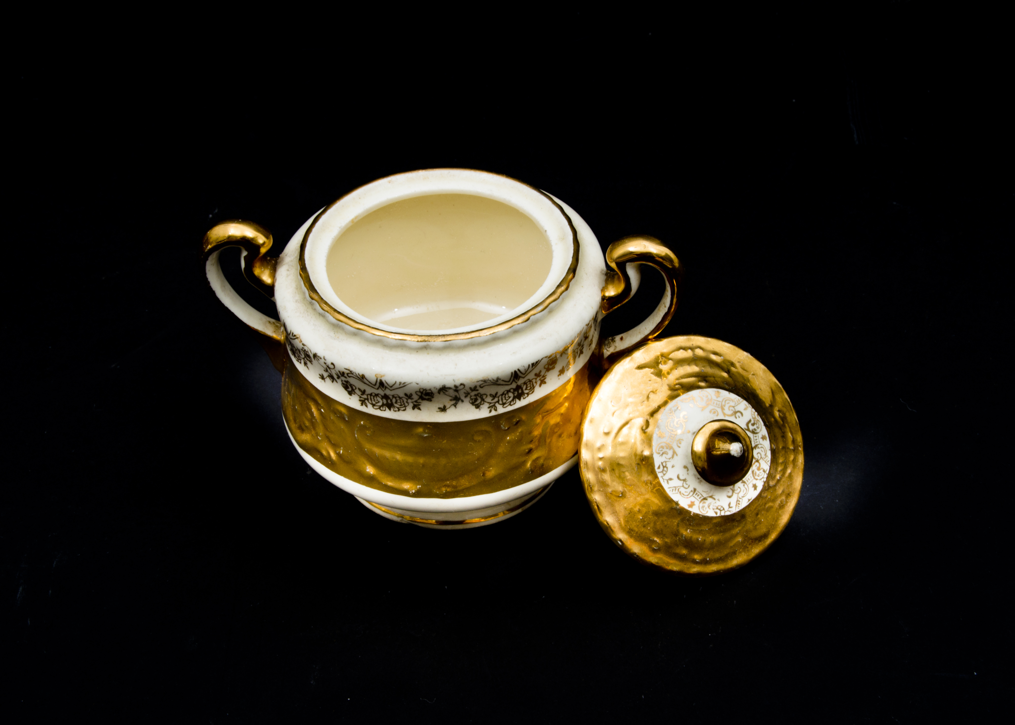 1930s 22 Karat Gold China Set - "Adam Antique" by Steubenville