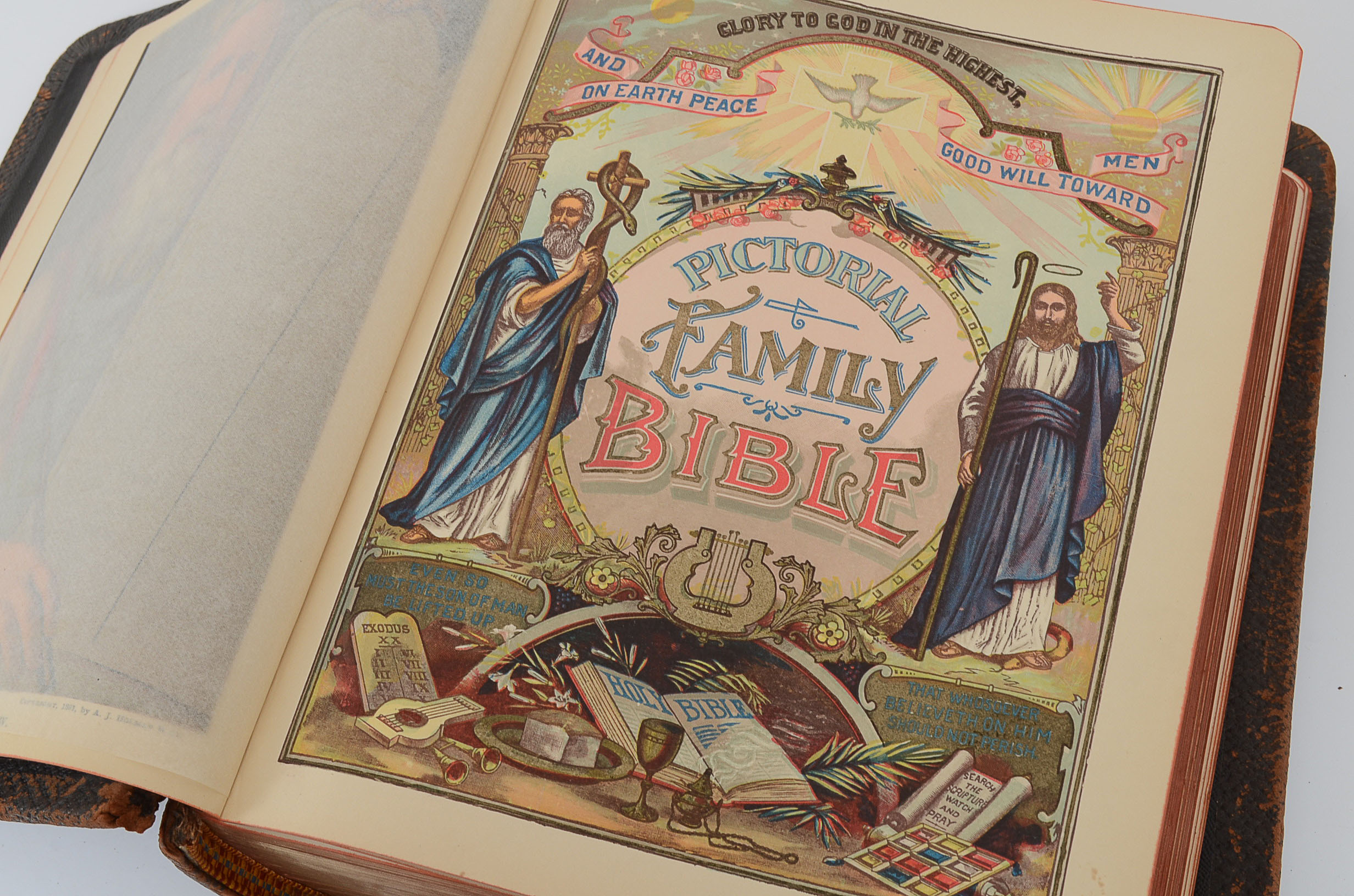 1890 Pictoral Family Bible