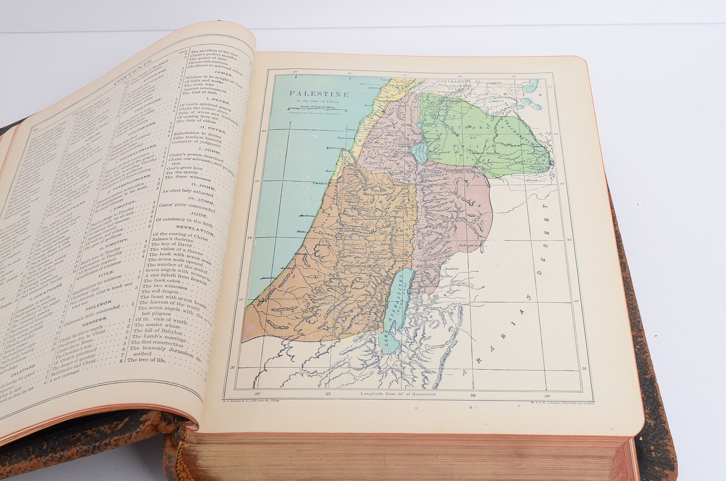 1890 Pictoral Family Bible