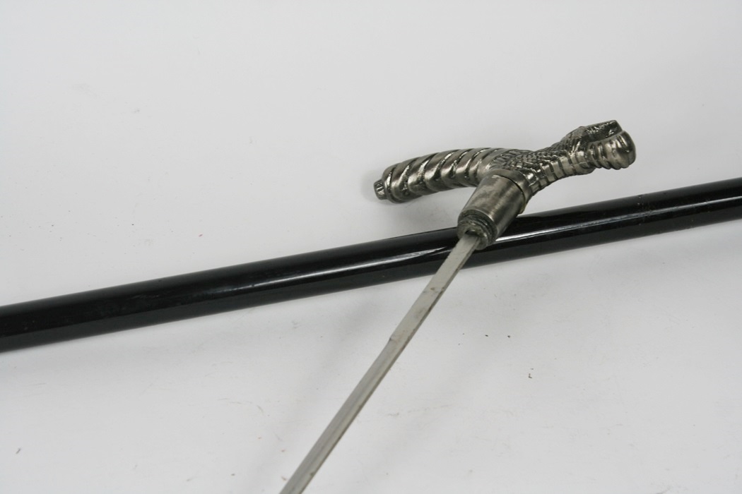 Walking Cane With Hidden Sword