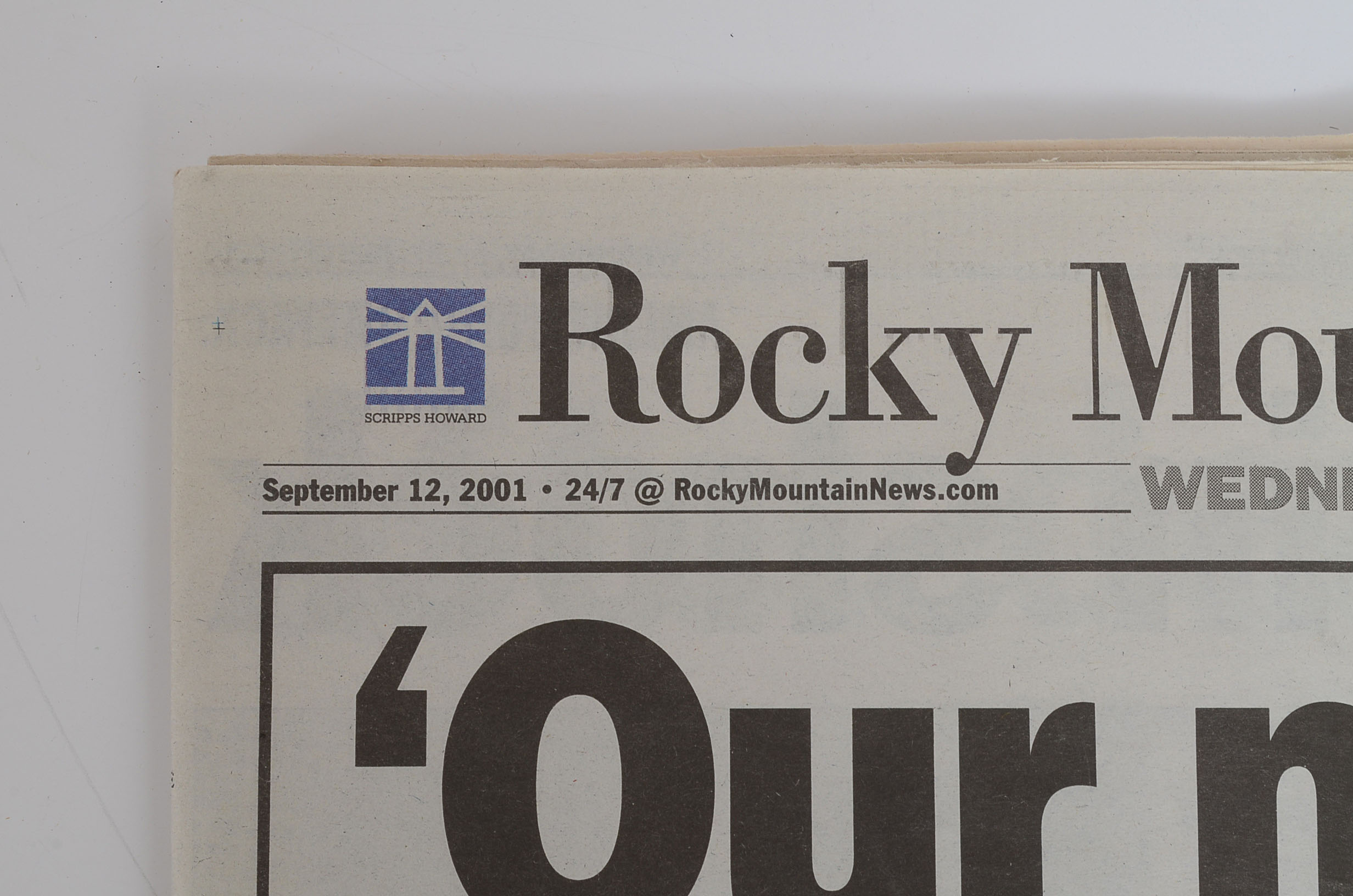 Rocky Mountain News, Sept. 12, 2001 Edition
