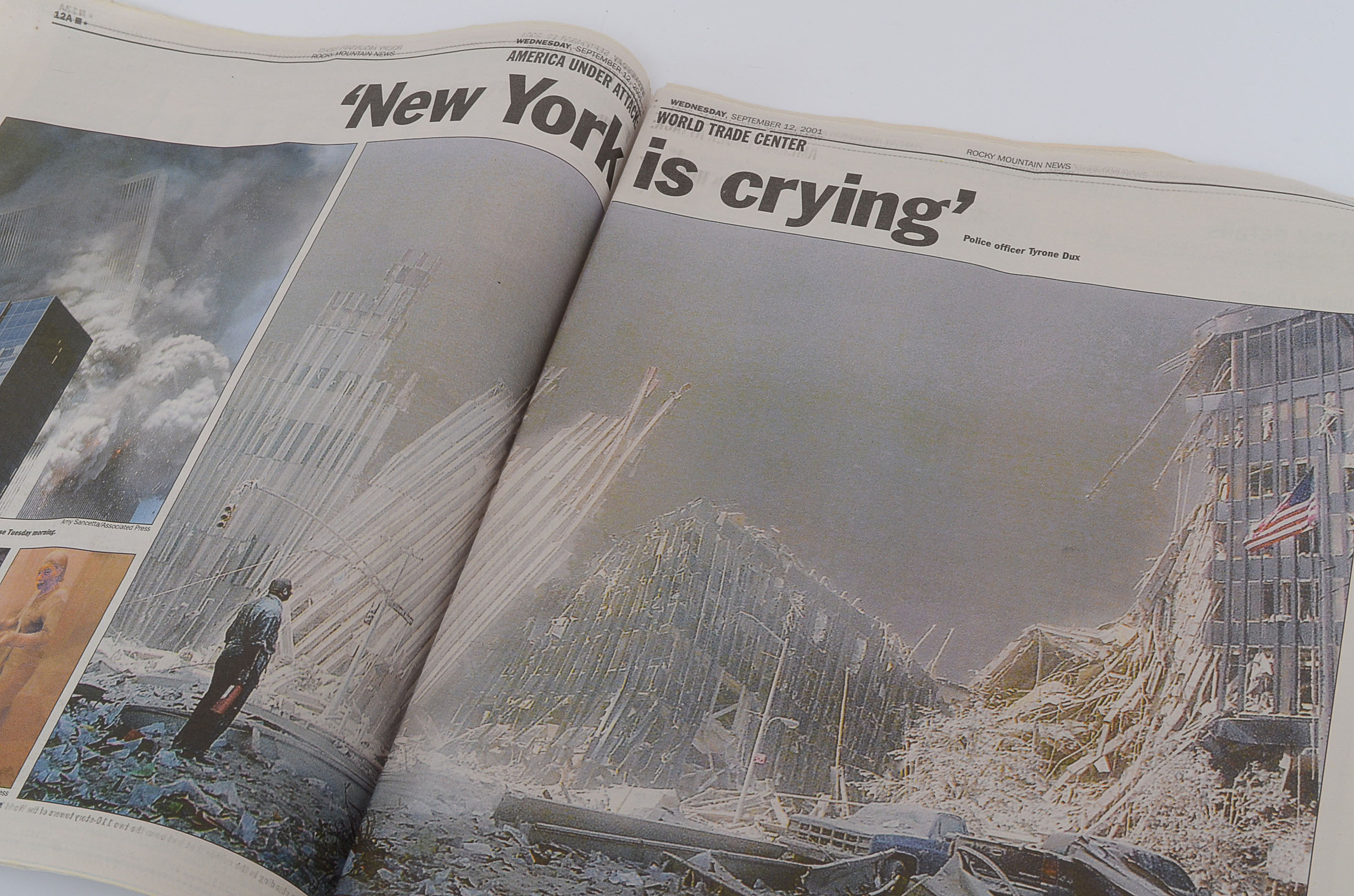 Rocky Mountain News, Sept. 12, 2001 Edition