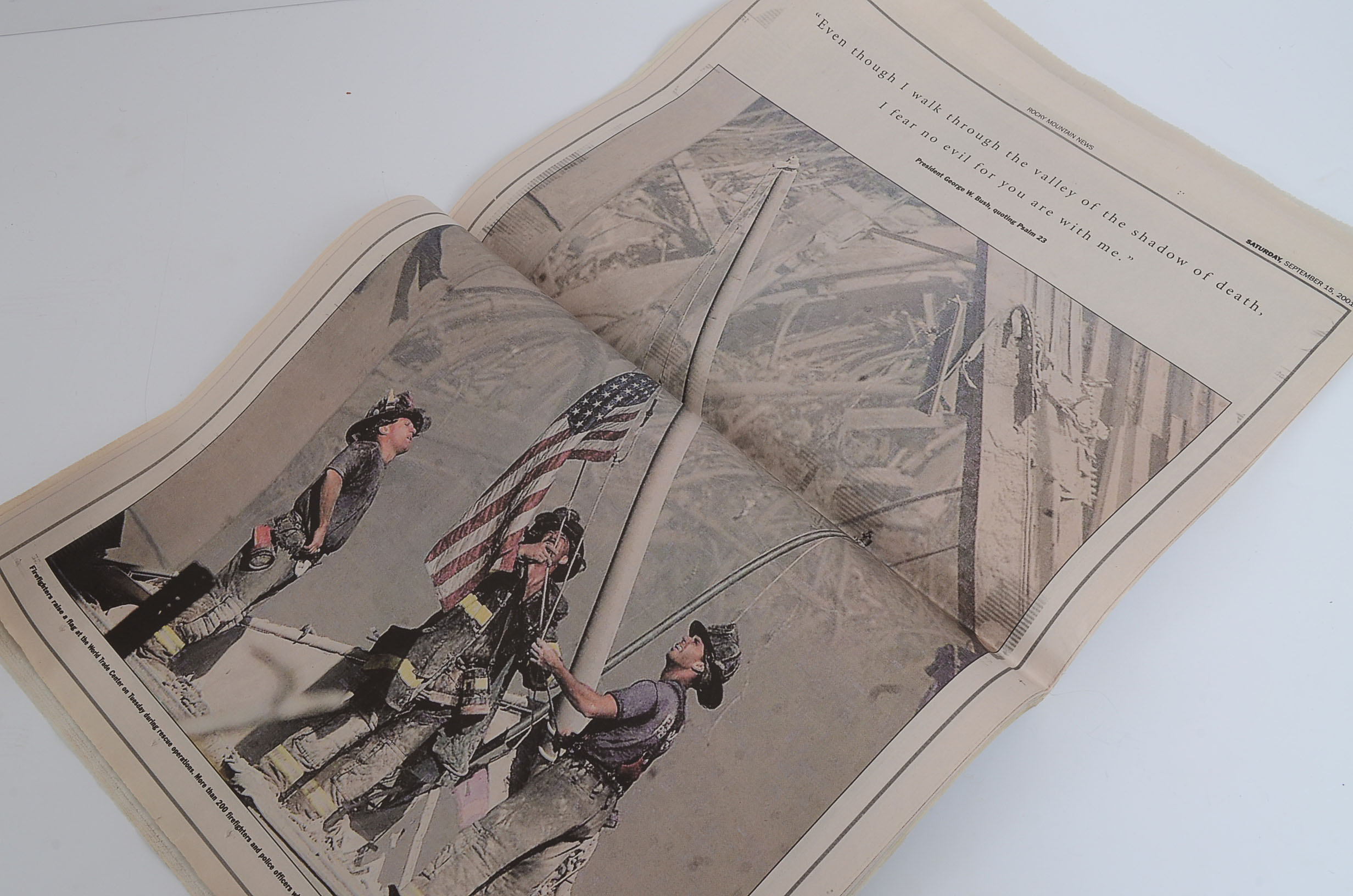 Rocky Mountain News, Sept. 12, 2001 Edition