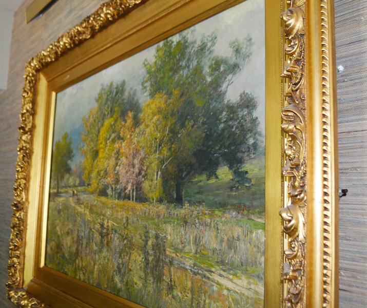 T. C. Lindsay Original Oil Painting "Landscape"