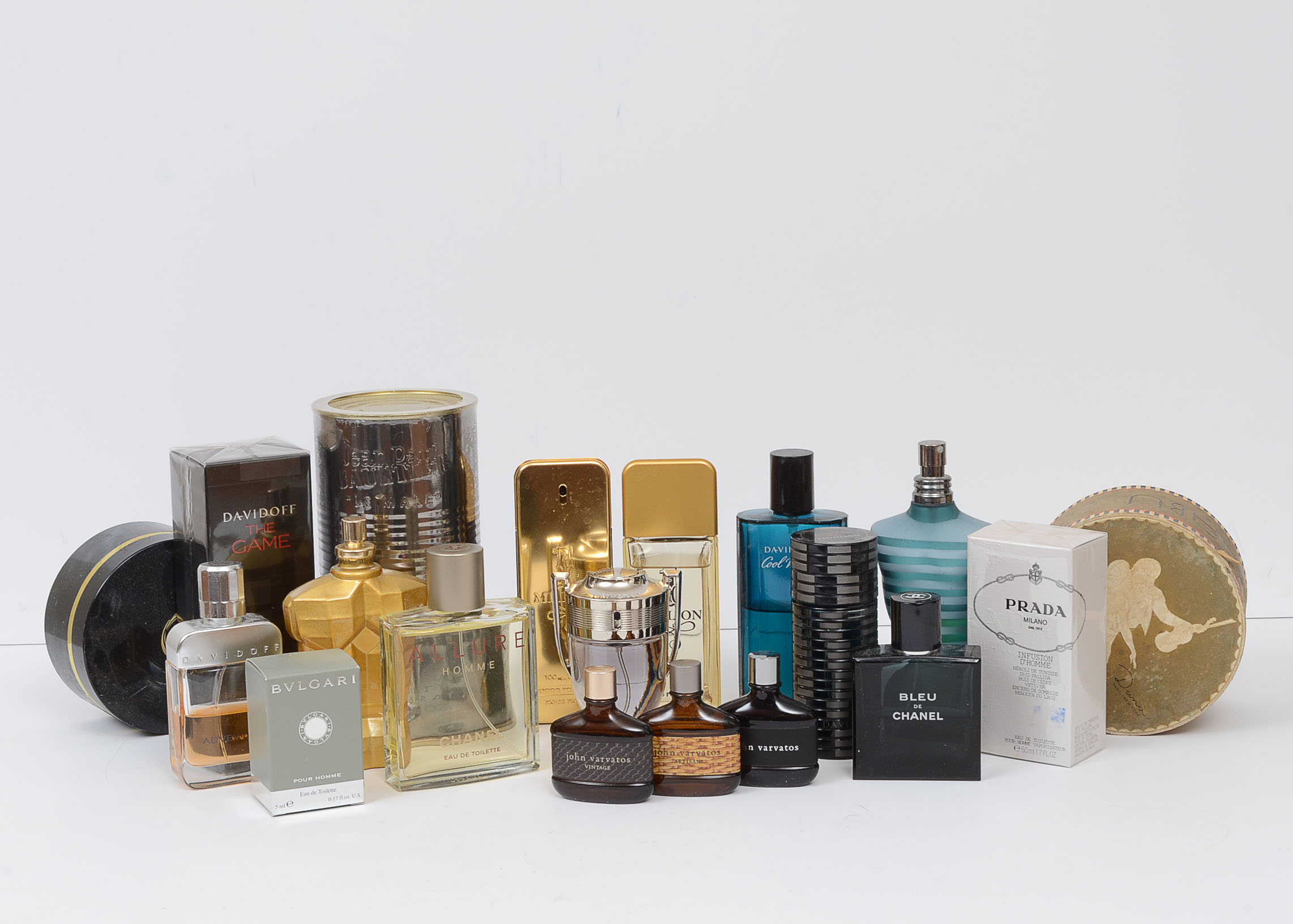 Men's Fragrances and Dusting Powder