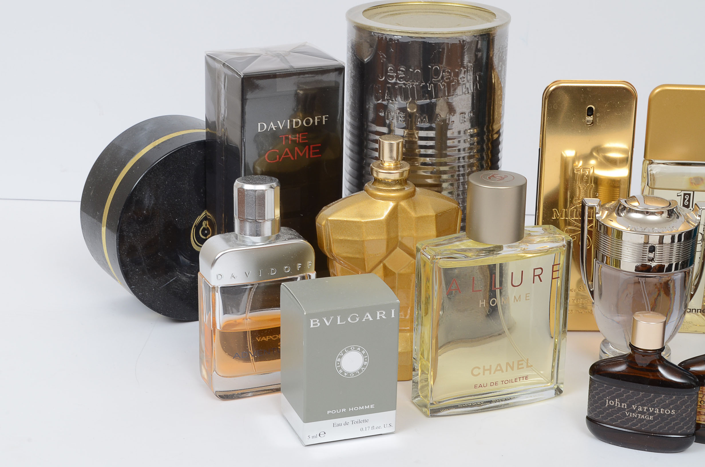 Men's Fragrances and Dusting Powder