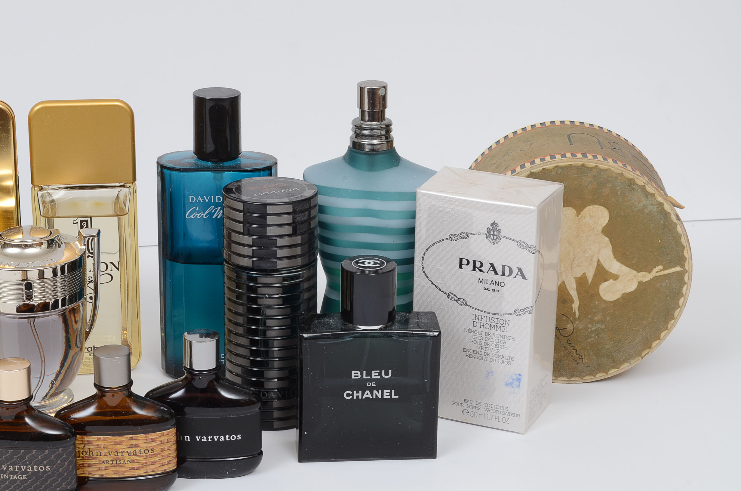 Men's Fragrances and Dusting Powder