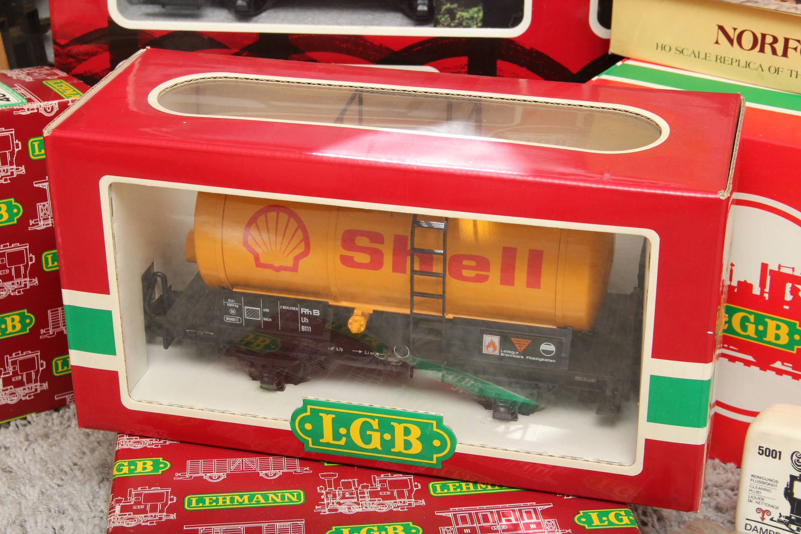 Grouping of LGB Train Accessories