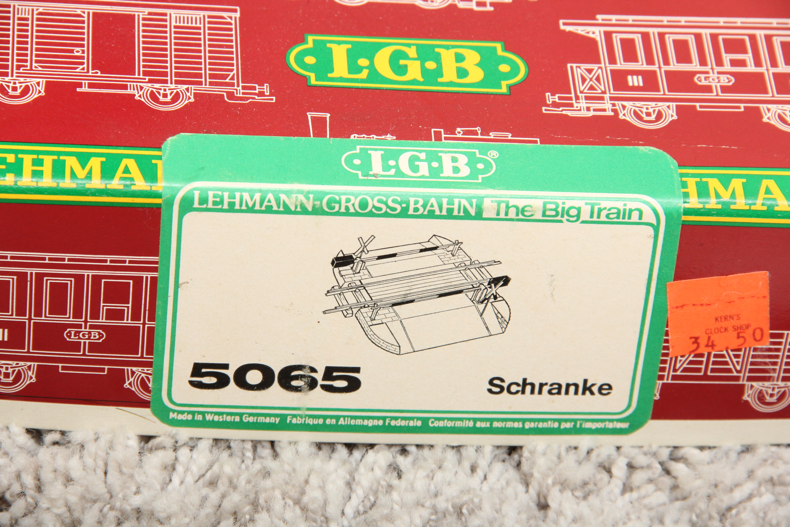 Grouping of LGB Train Accessories