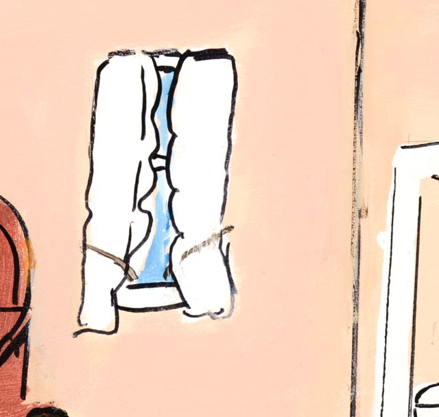 Original Charles A. Owens Folk Art Painting