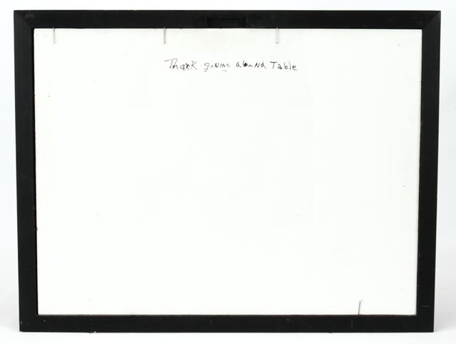 Original Charles A. Owens Folk Art Painting