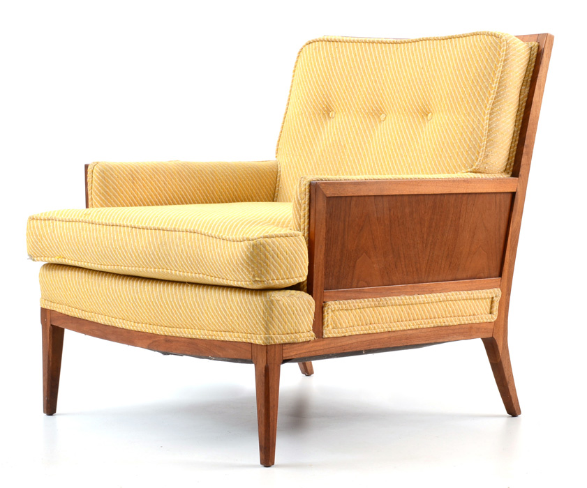 Pair of Mid Century Modern Walnut Side Chairs