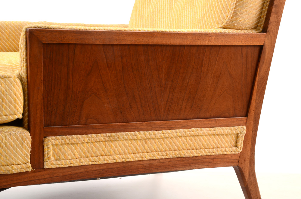 Pair of Mid Century Modern Walnut Side Chairs