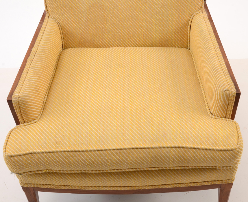 Pair of Mid Century Modern Walnut Side Chairs