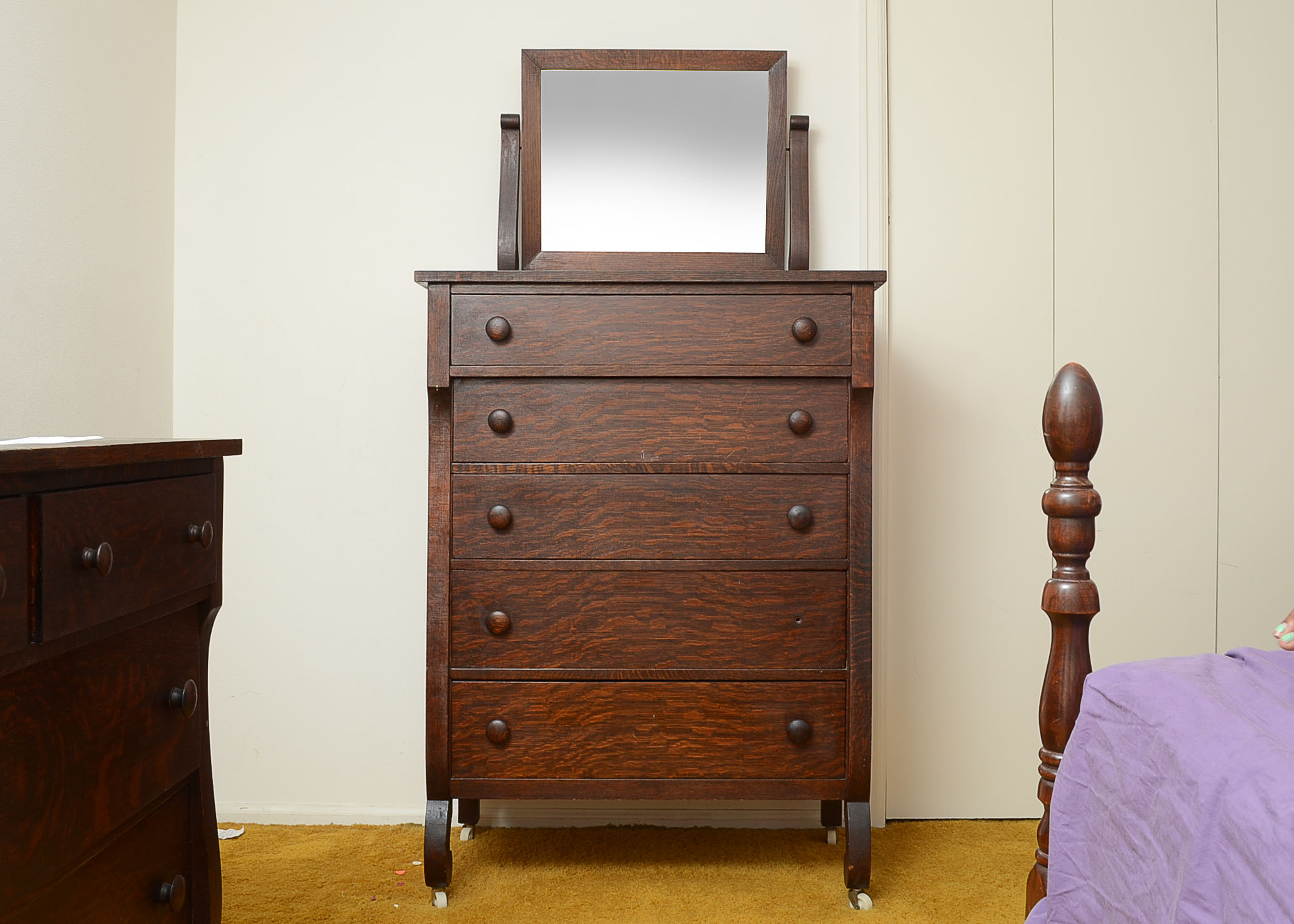 Antique Tall Dresser