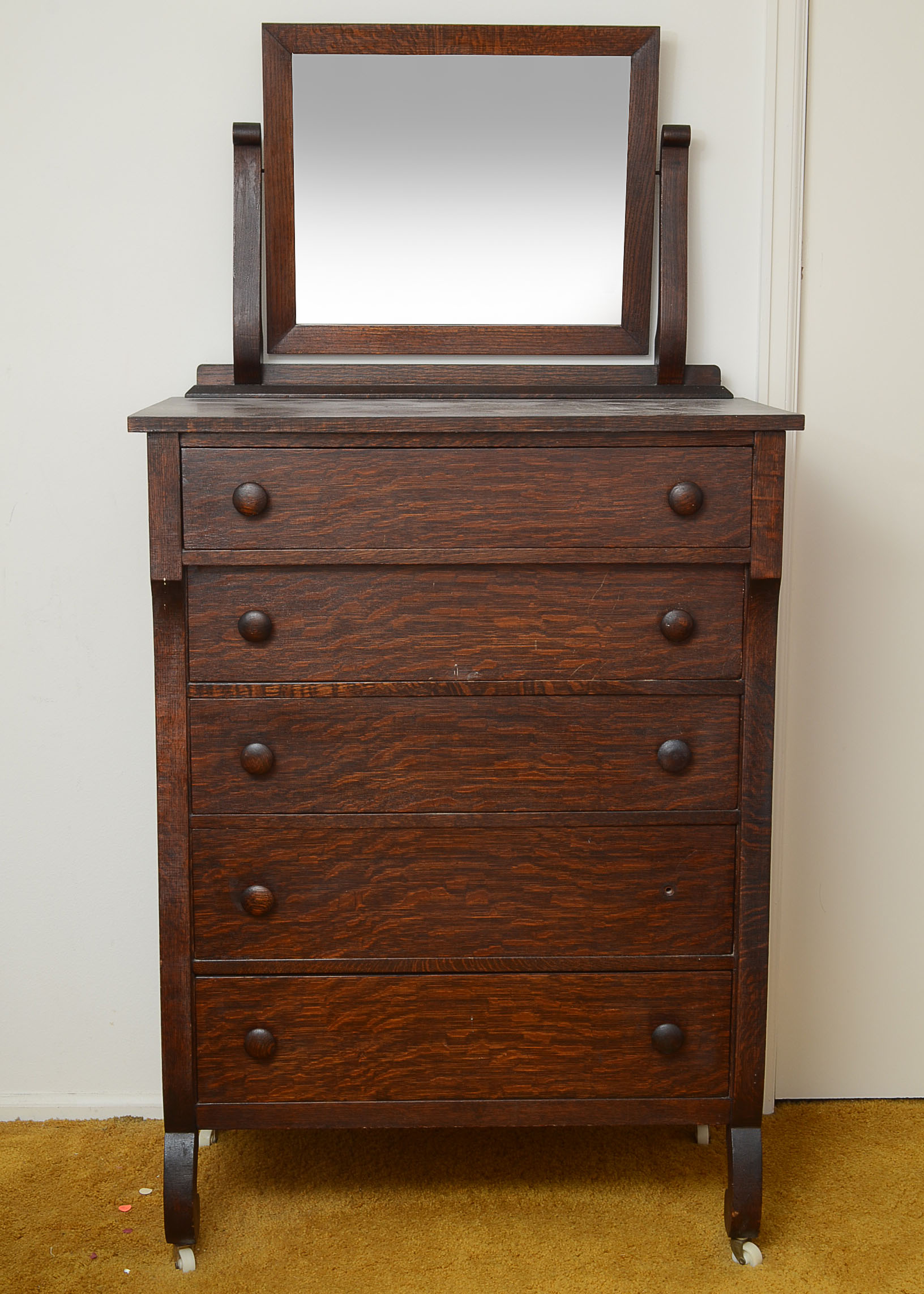 Antique Tall Dresser