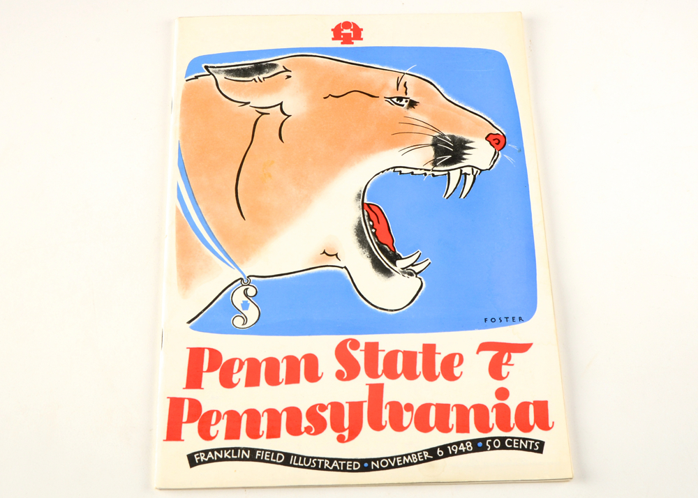 1940s Pennsylvania Football Programs