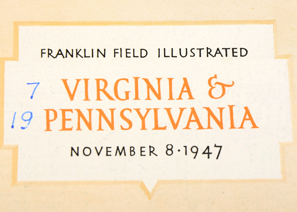1940s Pennsylvania Football Programs