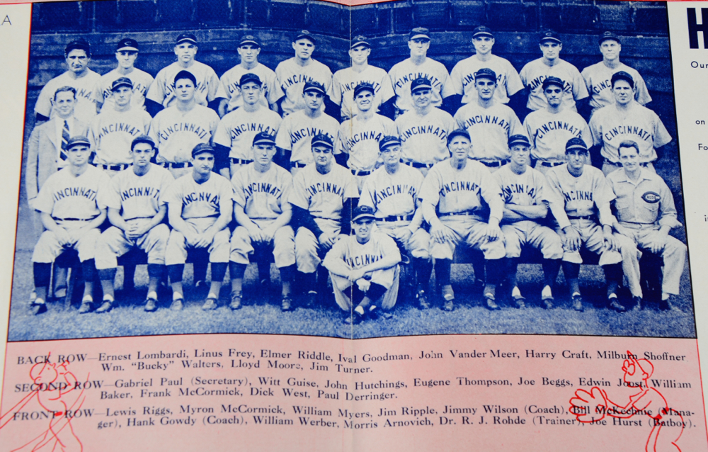 1940 World Series Program