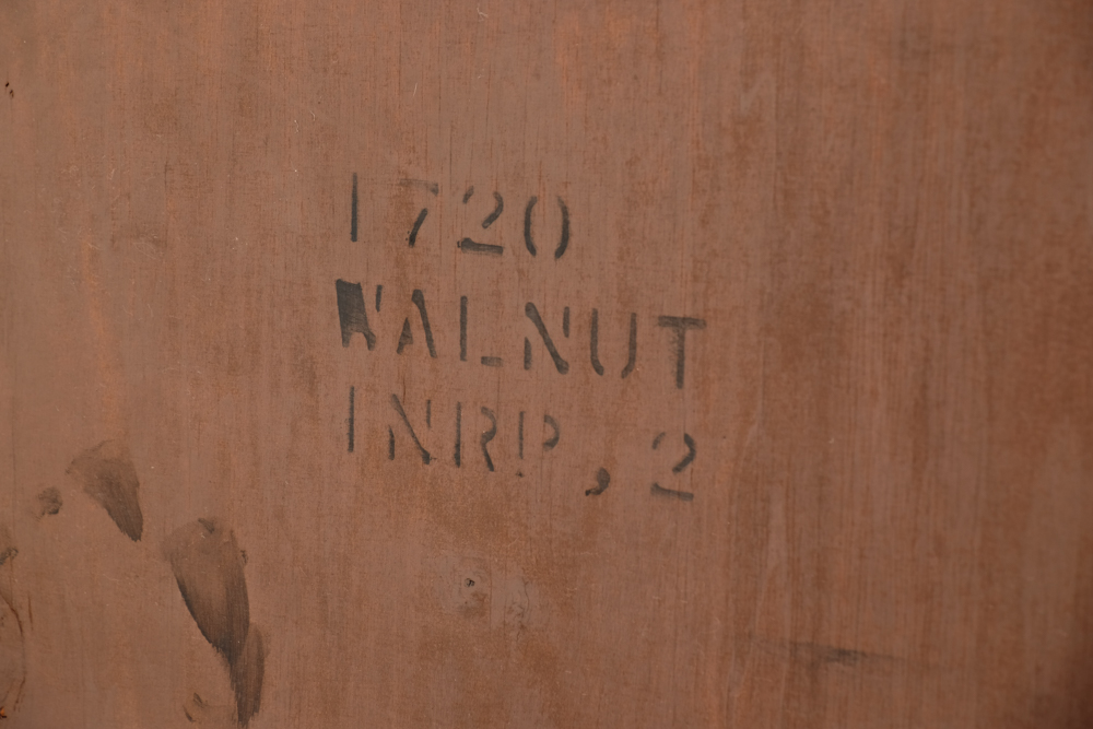 Mid Century Modern Walnut China Cabinet