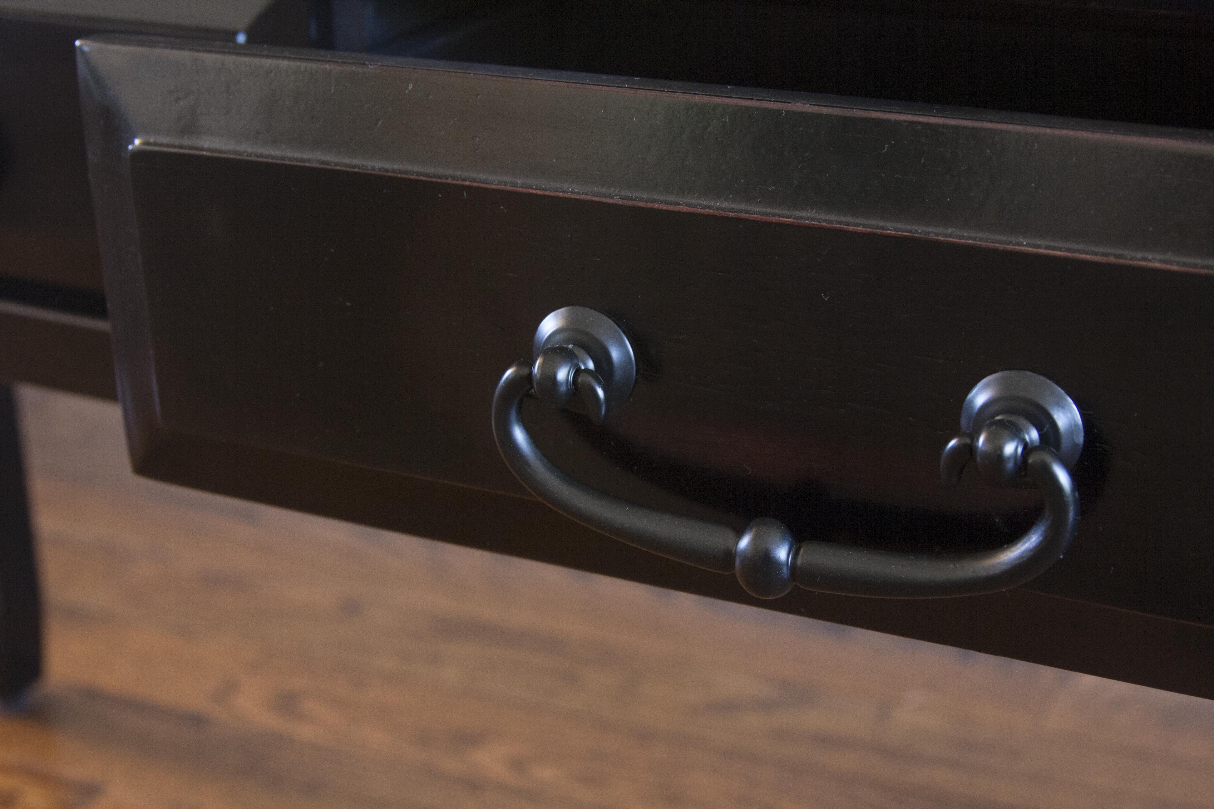 Dark Wood Side Table