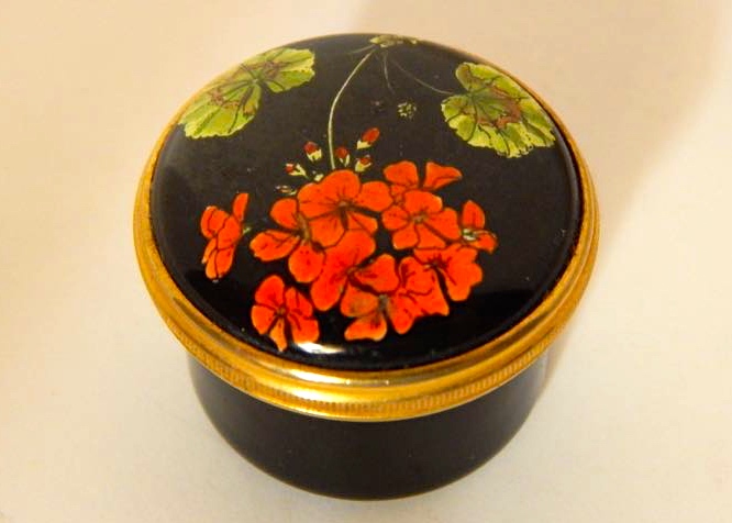 Signed Tiffany Pill Box