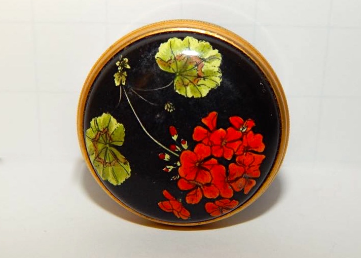 Signed Tiffany Pill Box