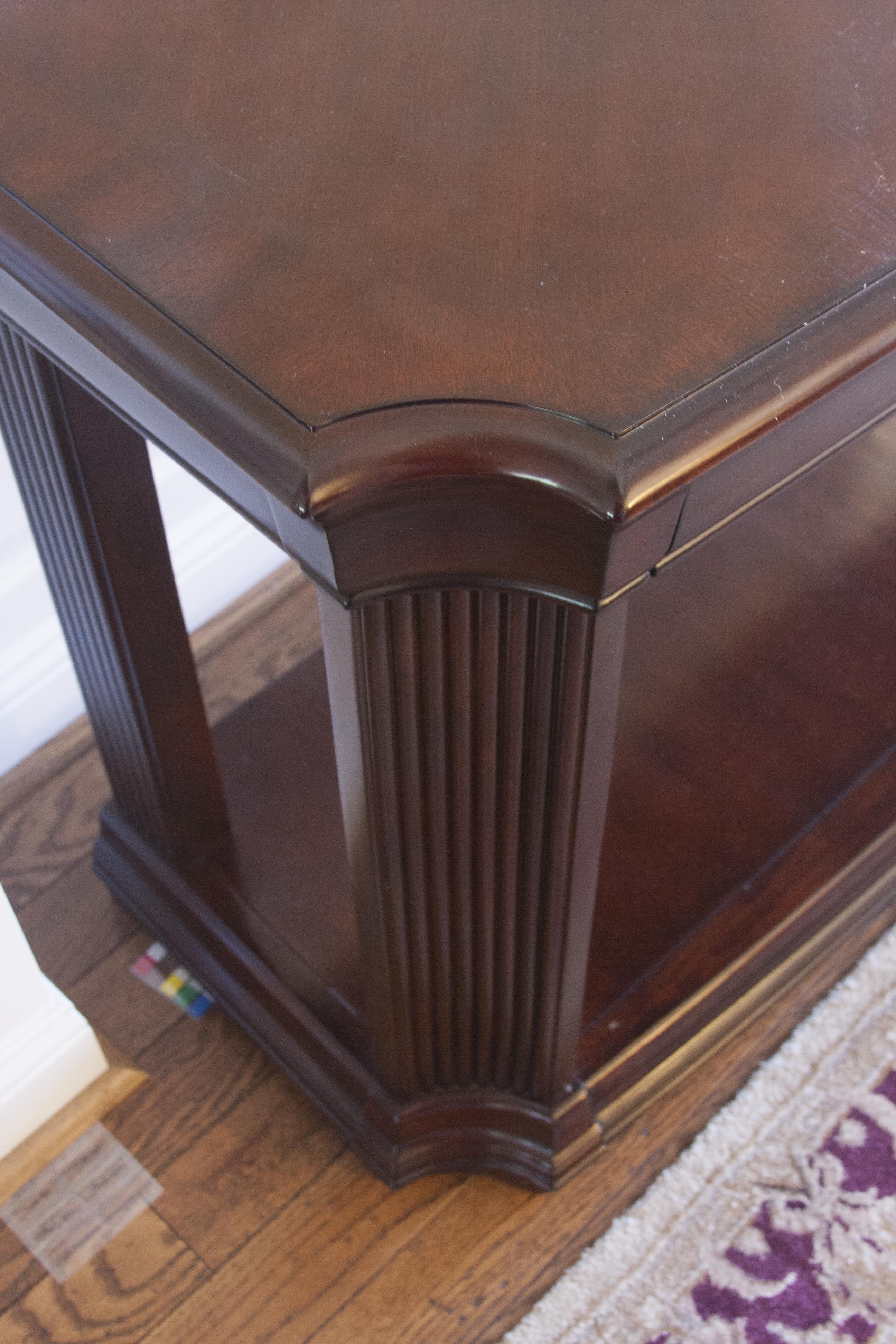 Broyhill Cherry Console Table