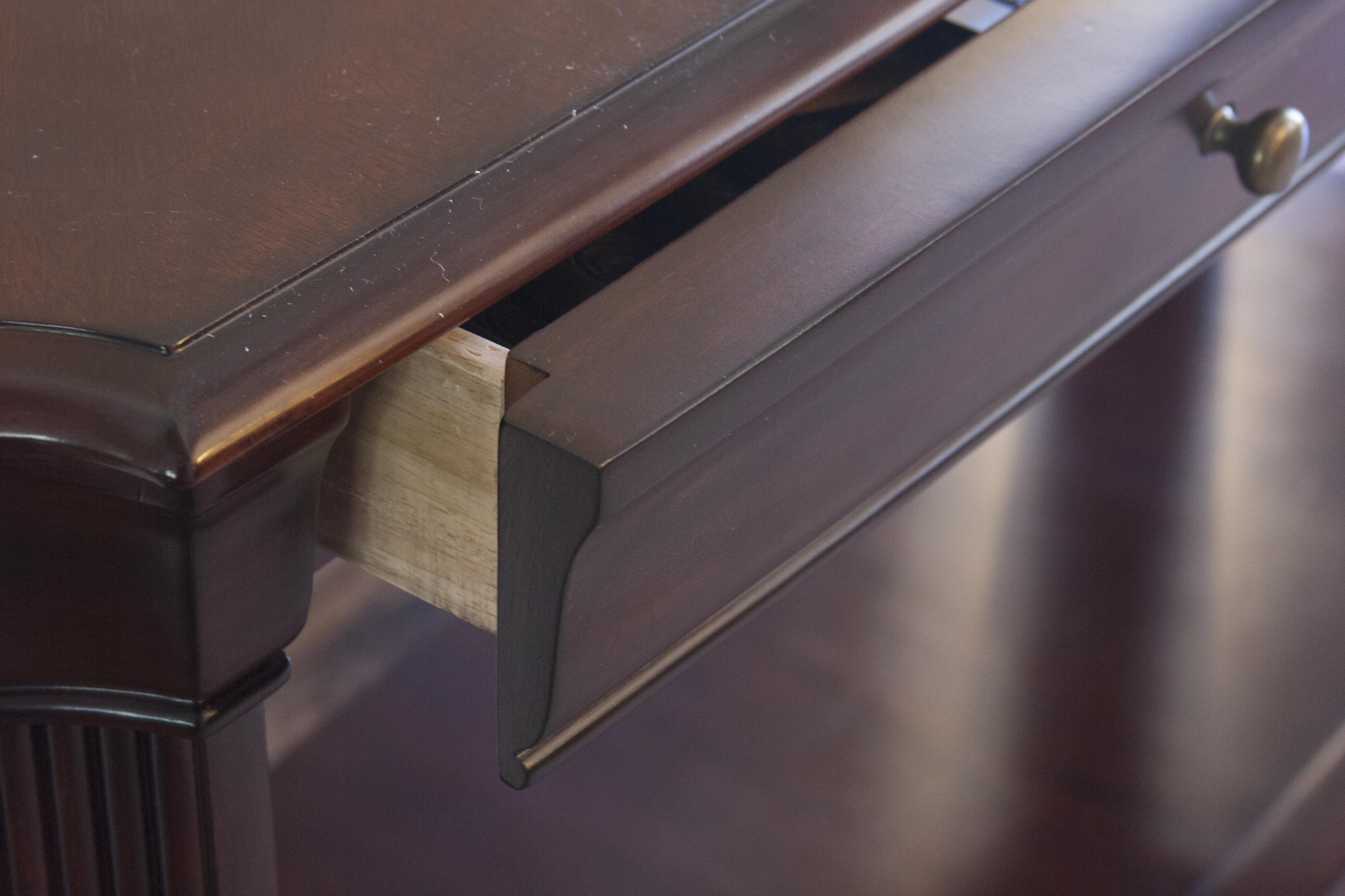 Broyhill Cherry Console Table