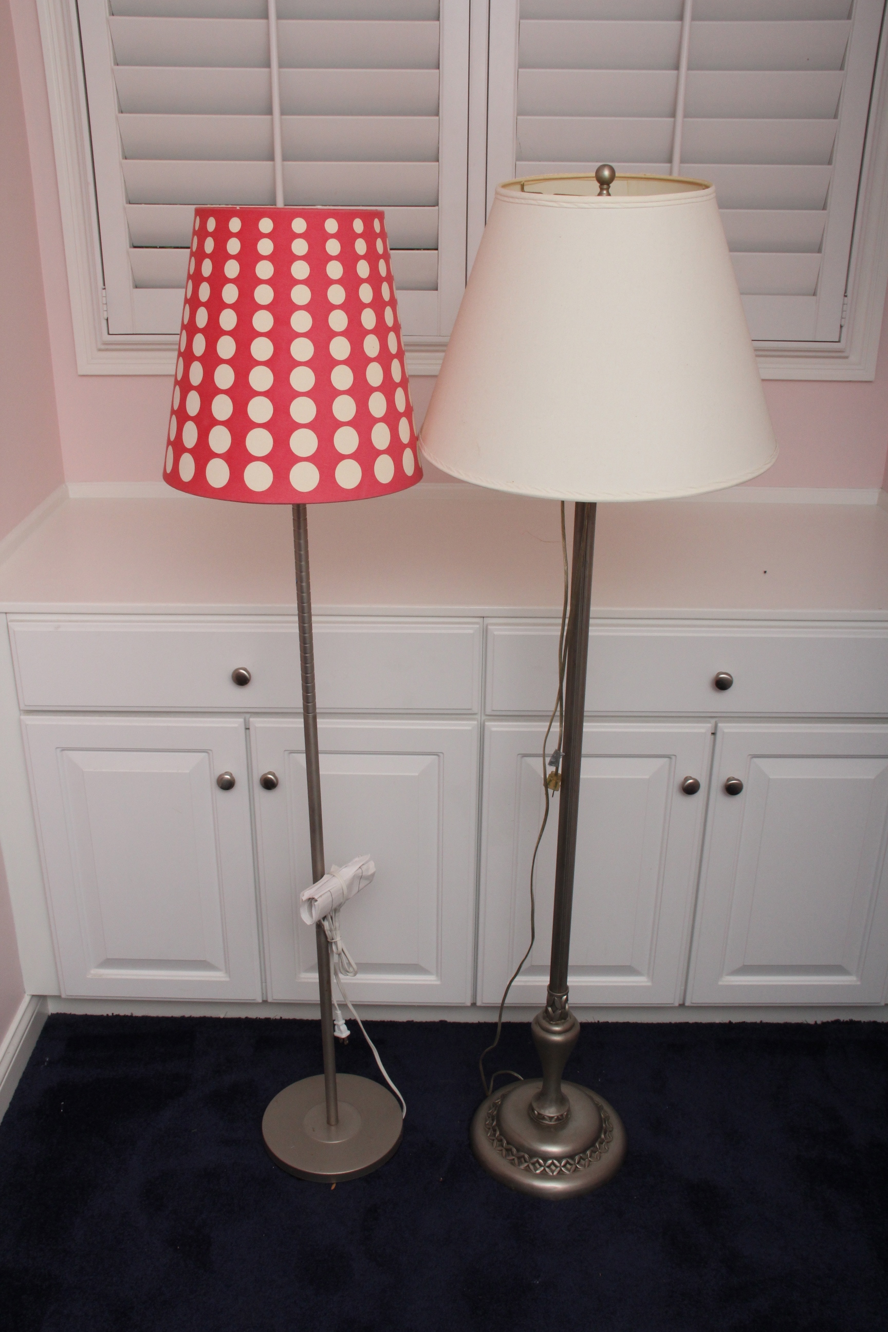 Split Personality Floor Lamps