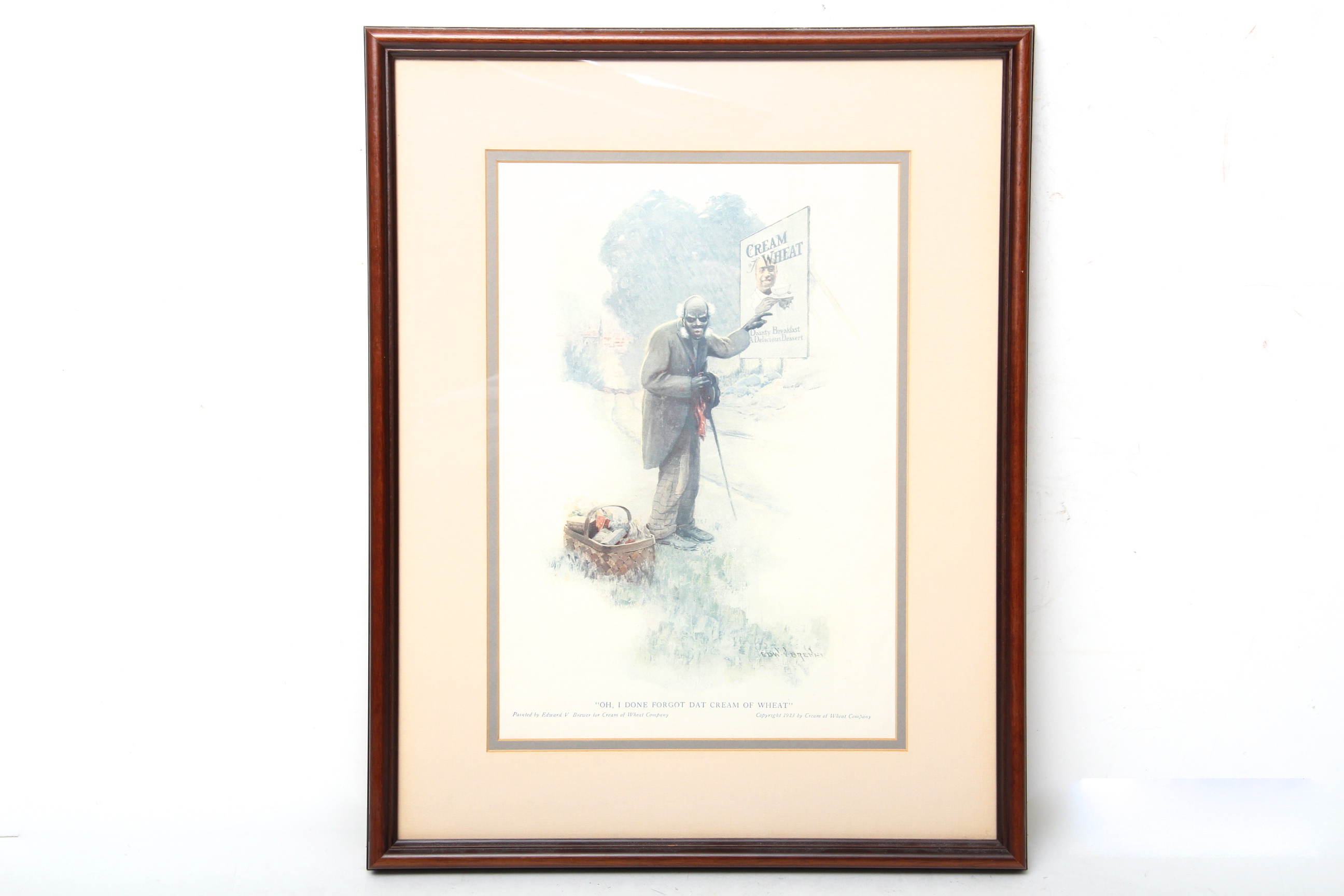 Framed Offset Lithograph