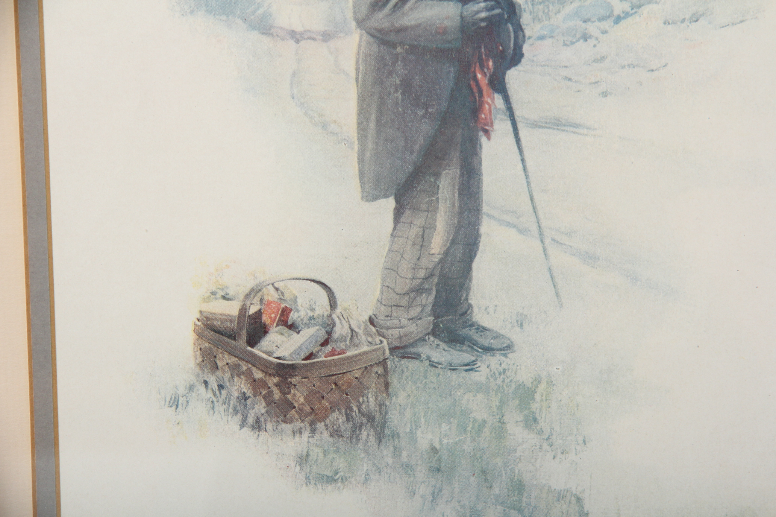 Framed Offset Lithograph