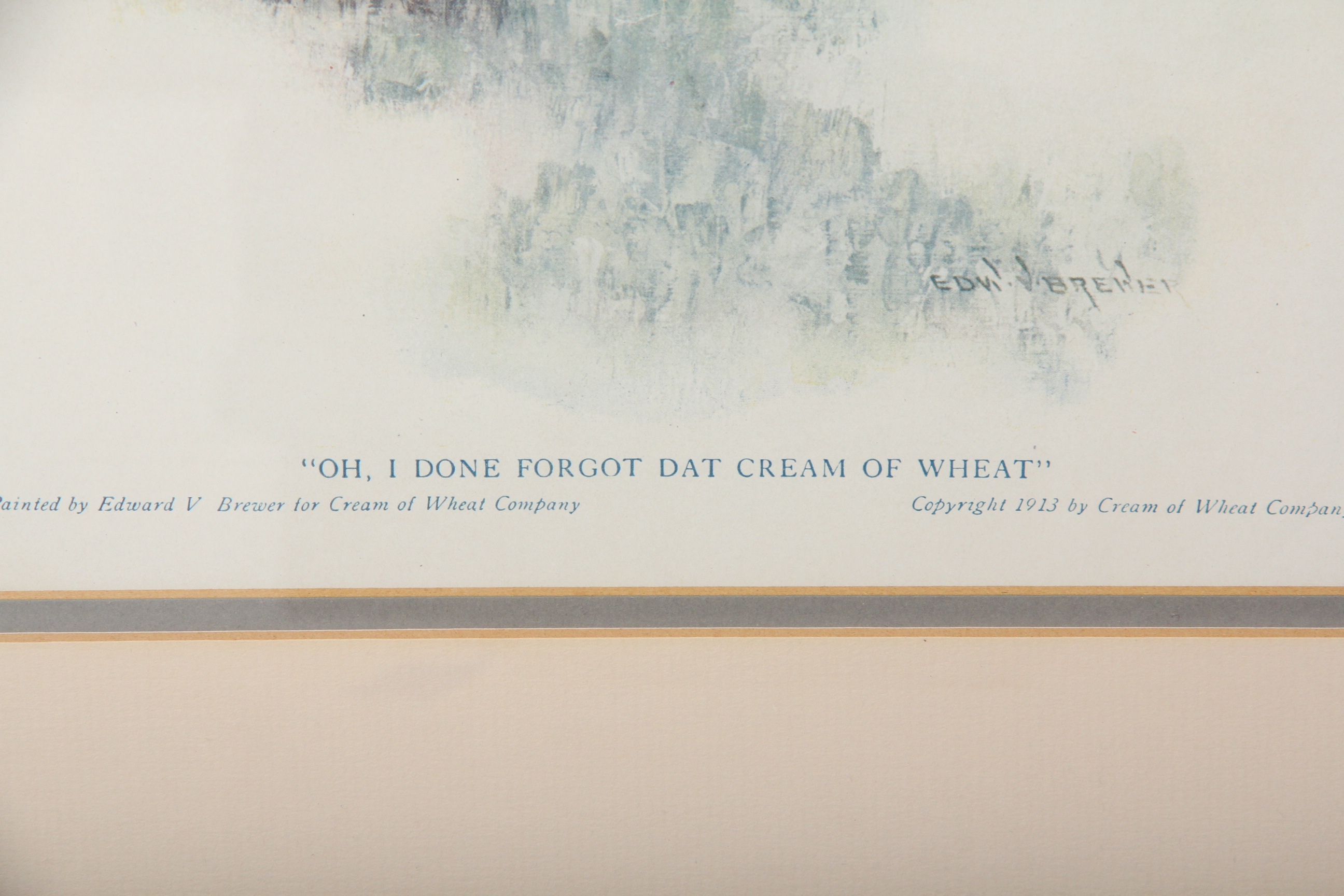 Framed Offset Lithograph