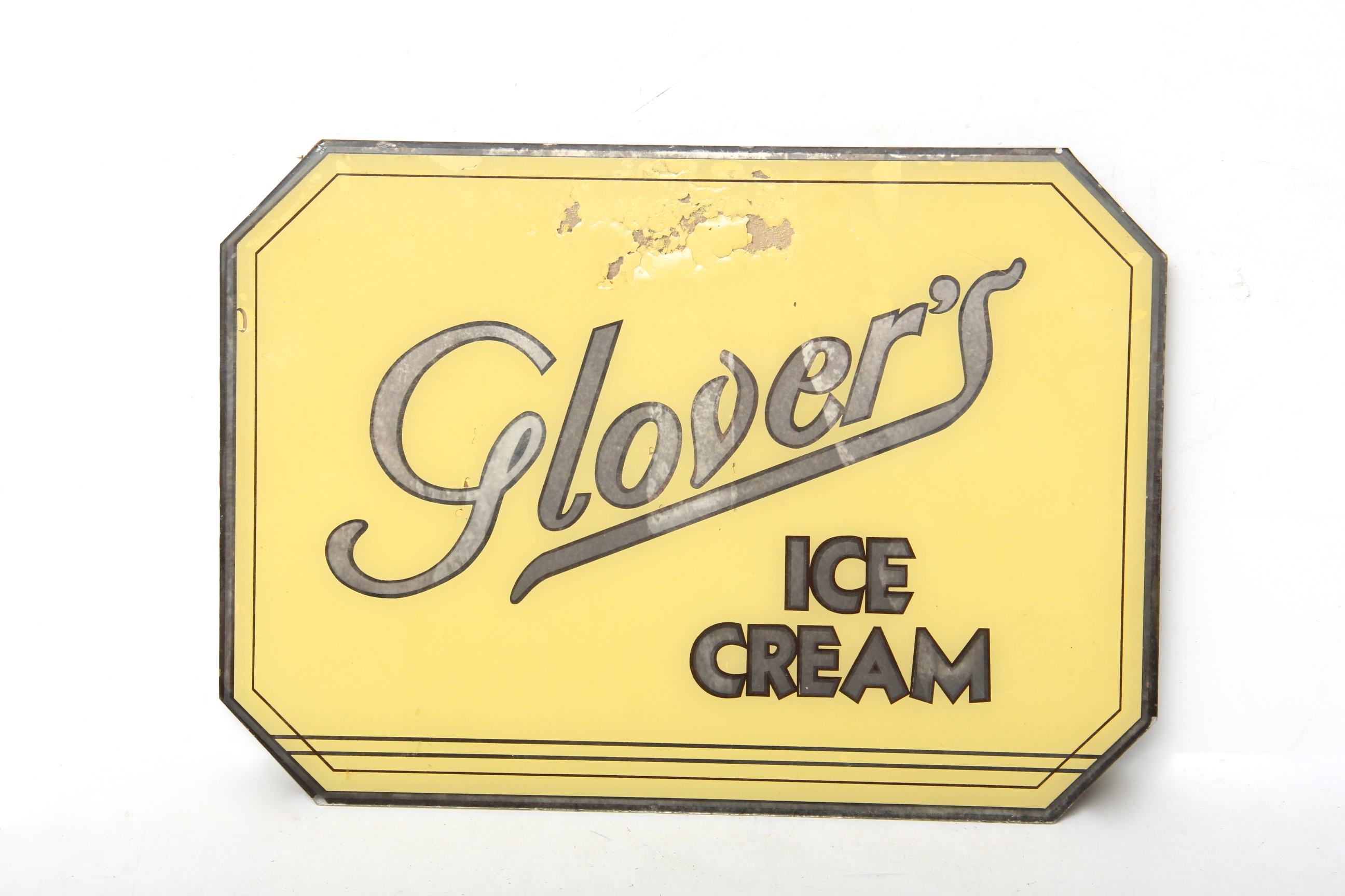 Glover's Ice Cream Sign