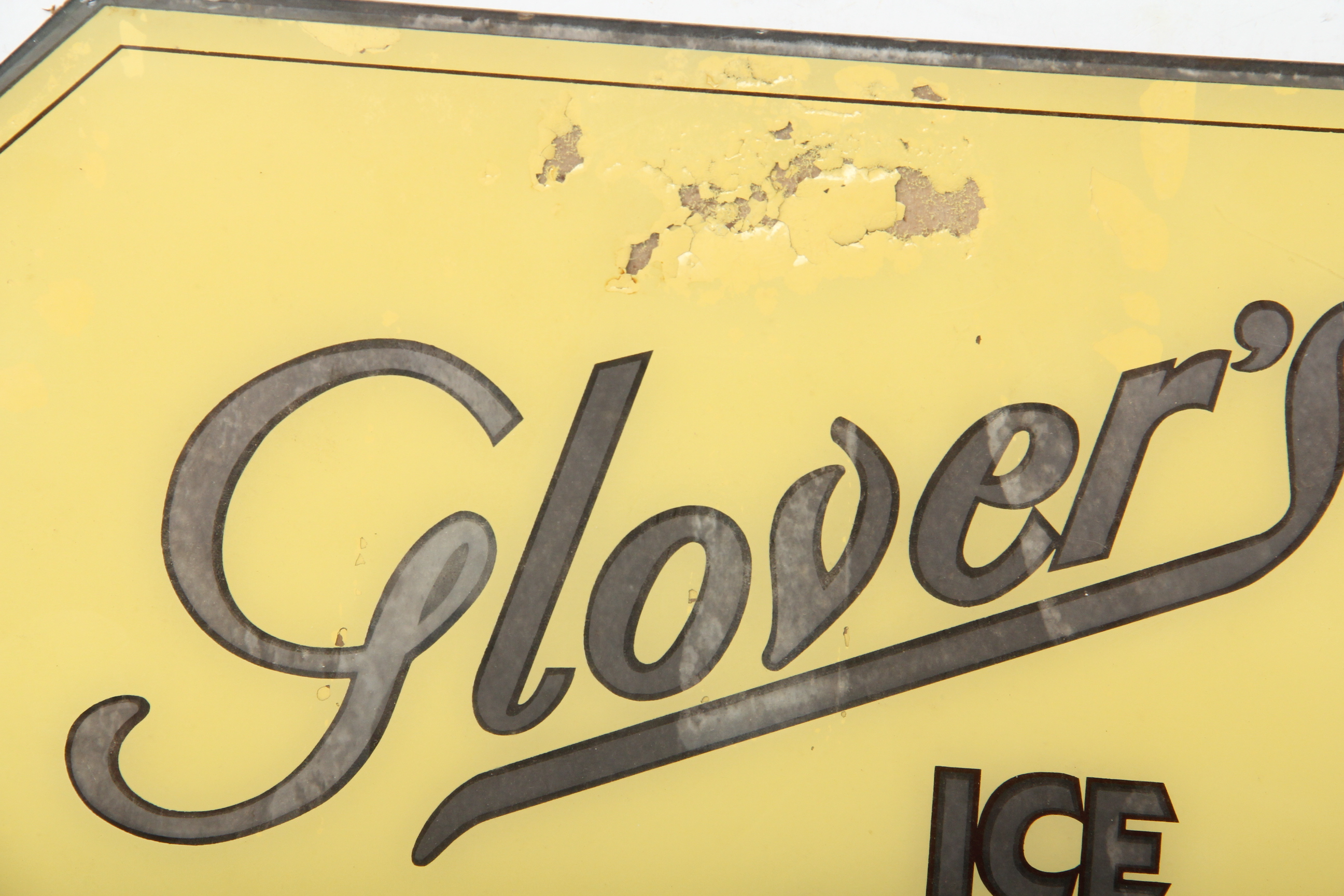 Glover's Ice Cream Sign
