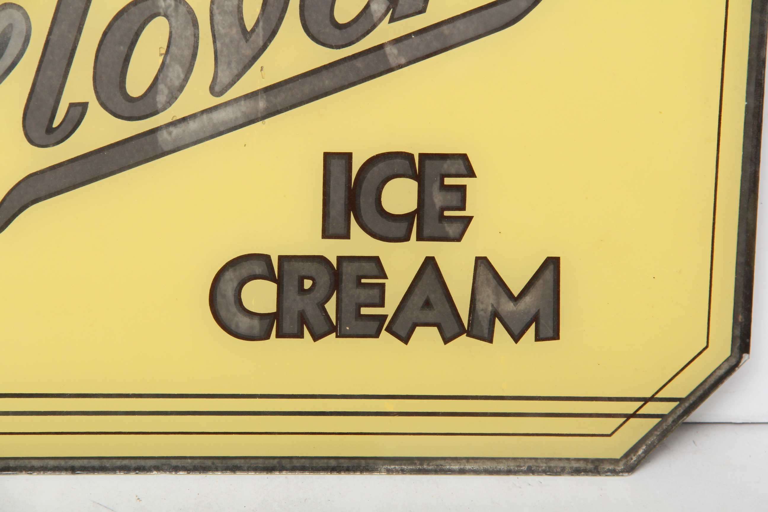 Glover's Ice Cream Sign