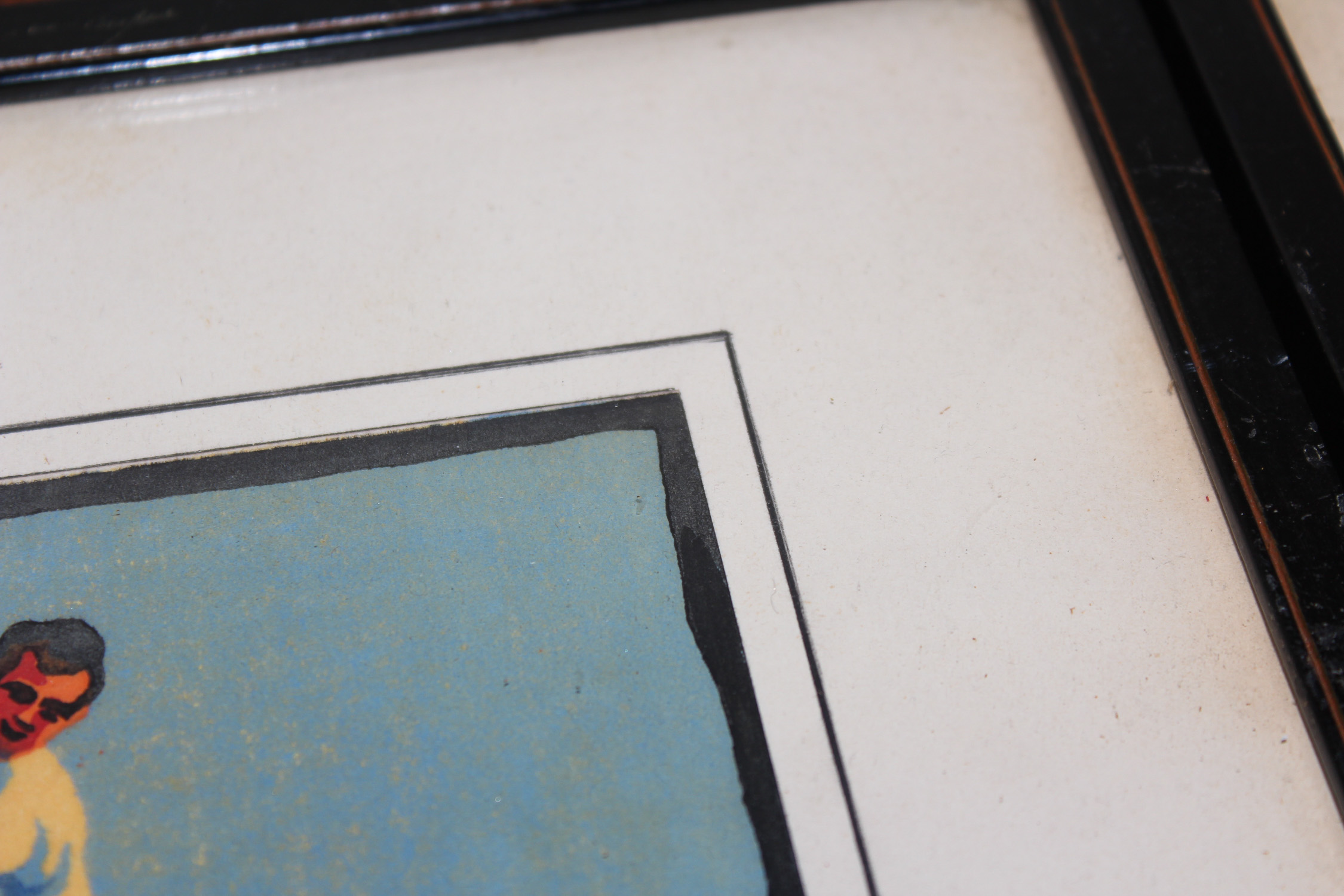 Pair of Framed Ski Prints