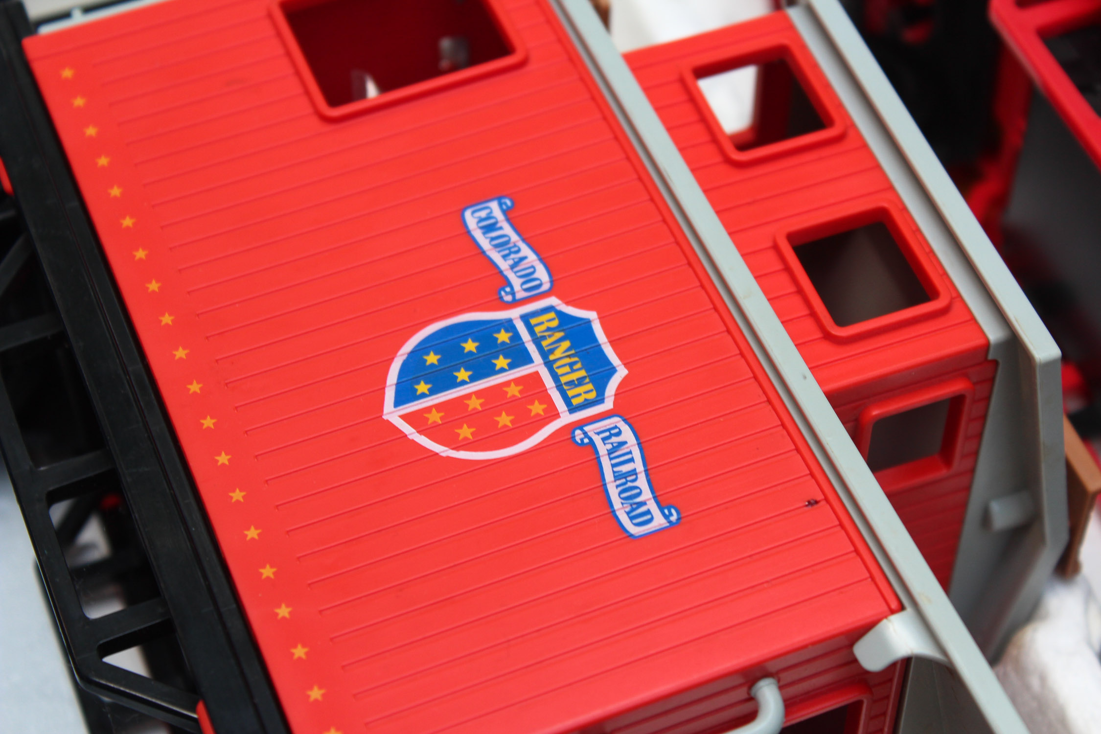 Vintage Playmobil Western Train Set