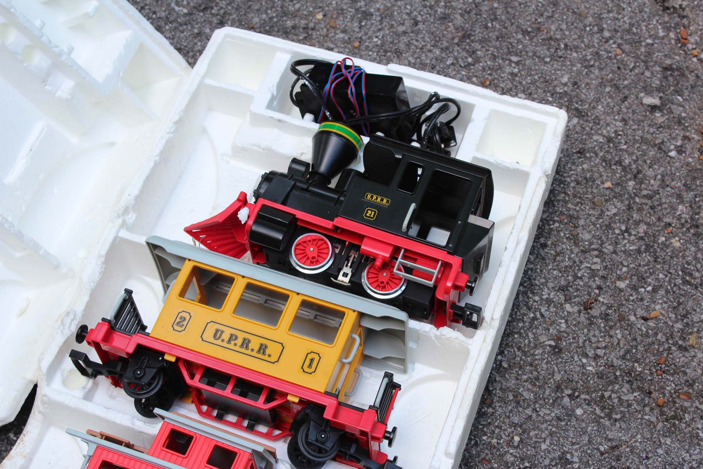 Vintage Playmobil Western Train Set